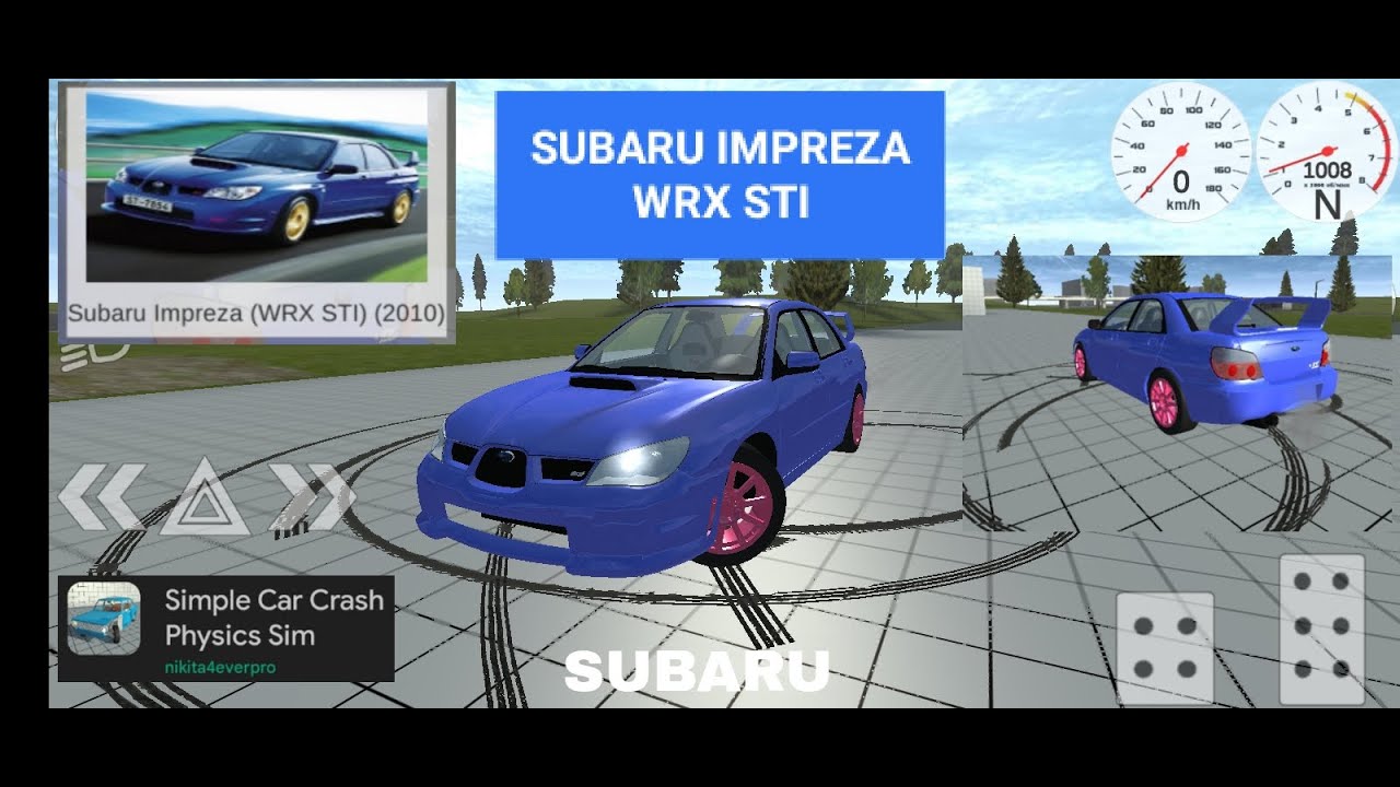 Simple Car Crash Physics Sim Mod, sosomod.com