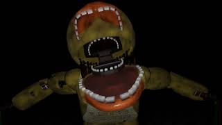 Withered Chica Jumpscare Animation. Blenderfnaf