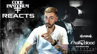 Is COLOUR BASS stuck?! | Code: Pandorum reacts to Skybreak - Half Blood (Full Album)