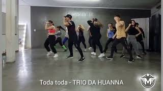 Toda Toda-Trio Da Huanna / Coreography Abalo Dance//Retro Axé