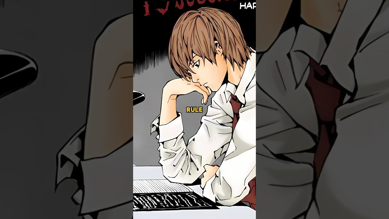 EVERY WEIRD RULE OF THE DEATH NOTE #anime #deathnote #lightyagami #llawliet
