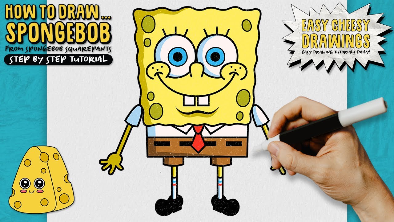 How to Draw SPONGEBOB SQUAREPANTS ๐งฝ๐ (Spongebob Squarepants) | Easy ...