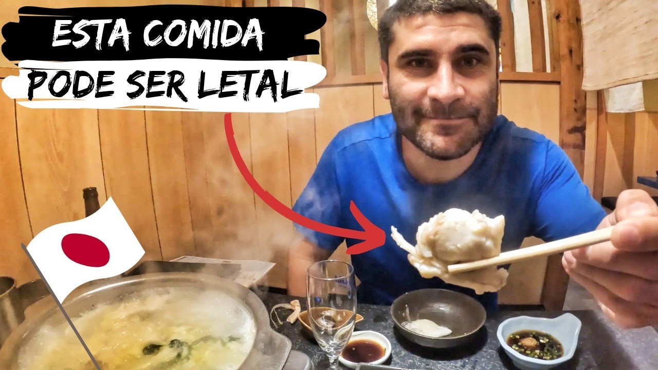 PROVANDO A COMIDA MAIS PERIGOSA DO MUNDO | Peixe venenoso japonês