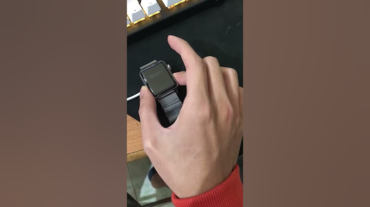 Hướng dẫn reset mật khẩu màn hình Apple Watch