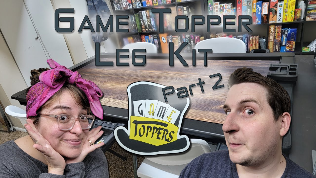 Game Topper Review Pt2 Leg Kit Assembly YouTube