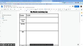 learning log 2