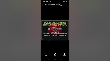 Class-11 Unit-2 Chapter-5 Taxonomy and systematic botany (Chemotaxonomy, Biosystematics,karyo, sero)