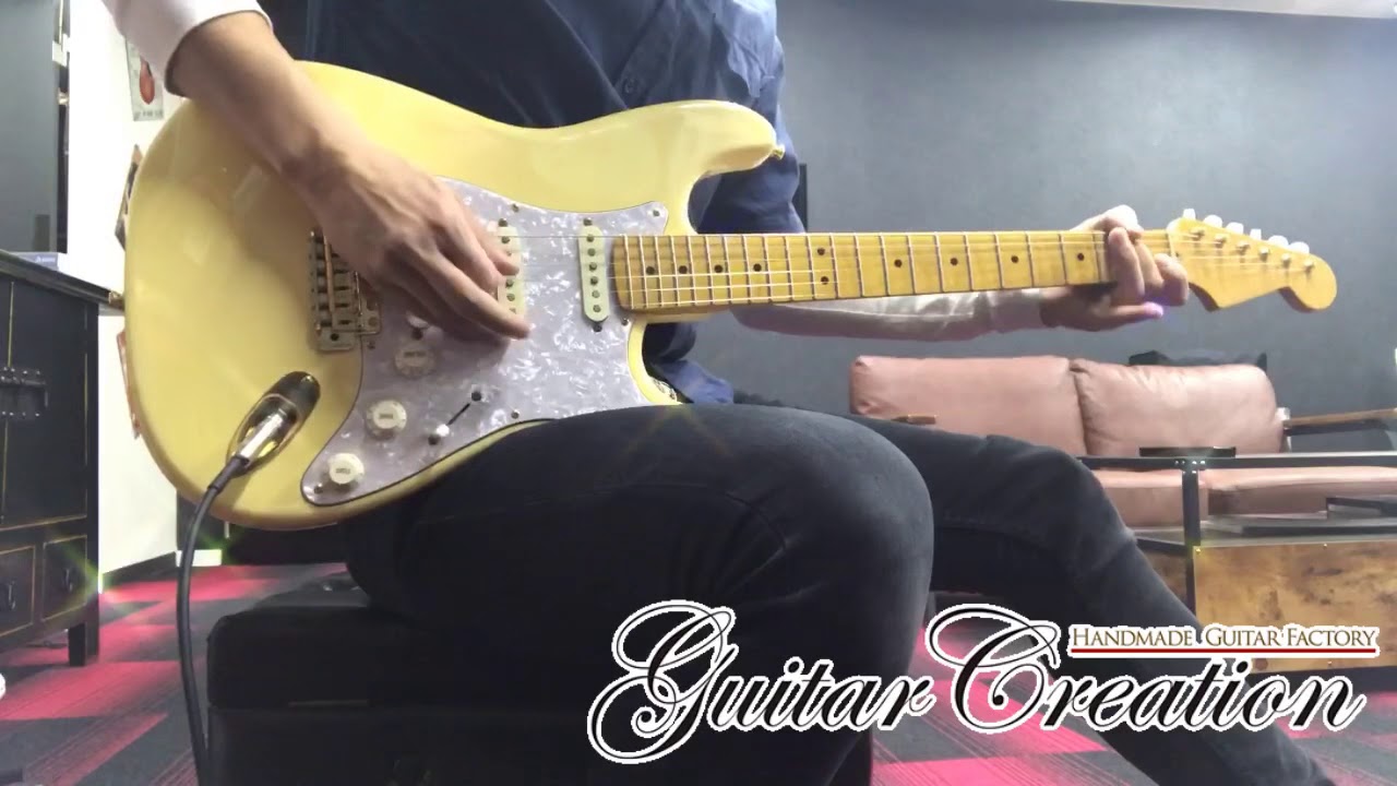Fender USA Body with Warmoth Neck Component ST'90年代製【White