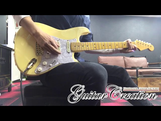 Fender USA Body with Warmoth Neck Component ST'90年代製【White