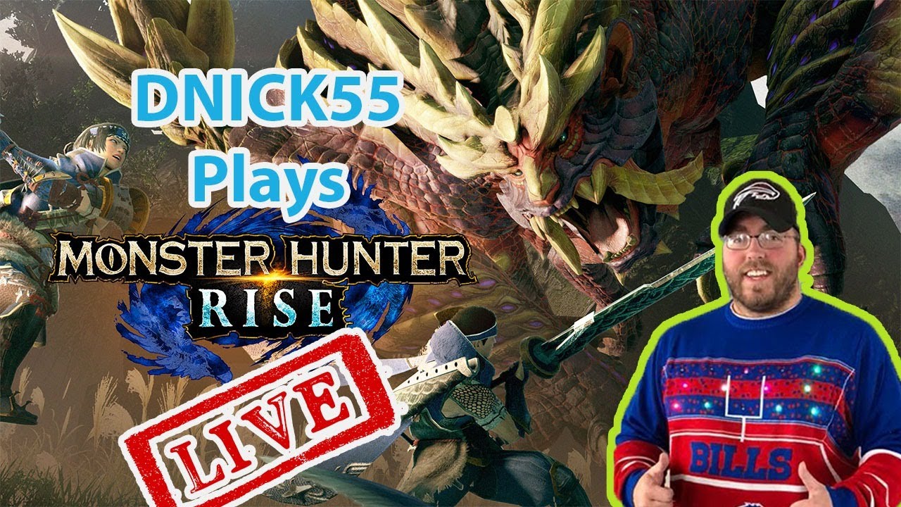  Live Monster Hunter Rise My First Monster Hunter Game YouTube