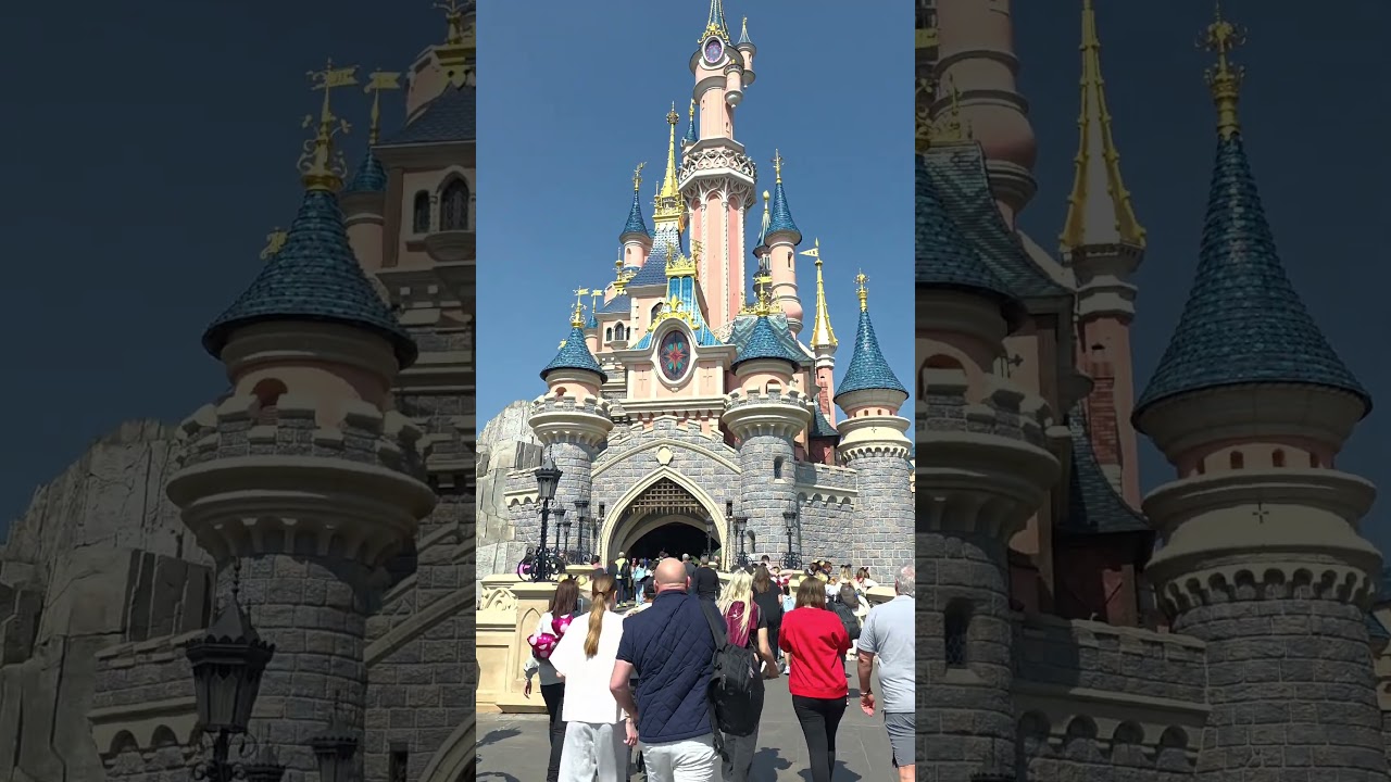 Walking Into the Disneyland Paris Castle 🏰✨