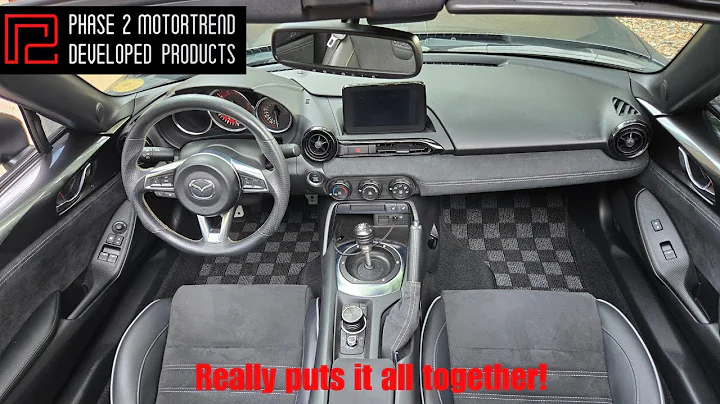 ND Miata - P2M Floor Mats how to install.