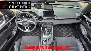 ND Miata - P2M Floor Mats how to install.