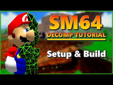 Super Mario 64 Decomp Modding Tutorial - Getting Started [Windows 10, 11]