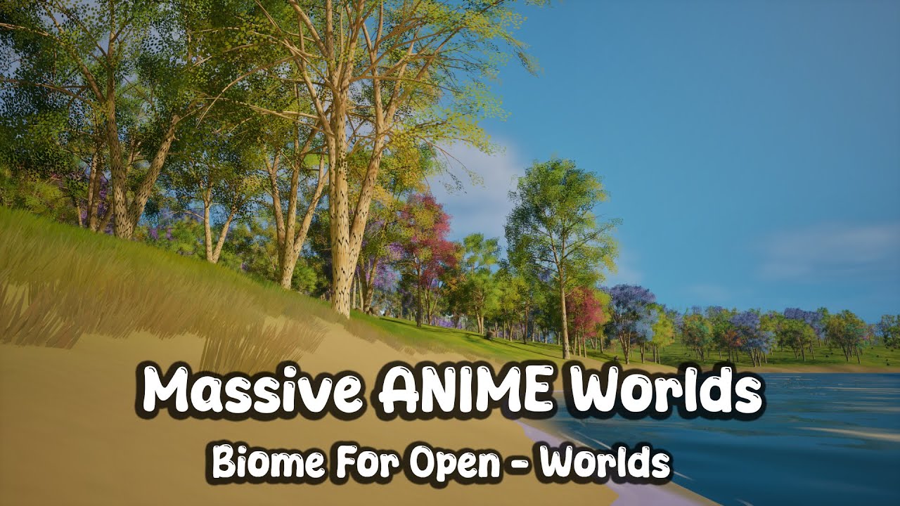 Stylized Procedural Nature V3 for UE5 - YouTube