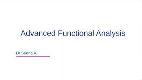Advanced Functional Analysis-Session 34|| 9.4- Banach-Steinhauss Theorem|| Yuli Eidelman