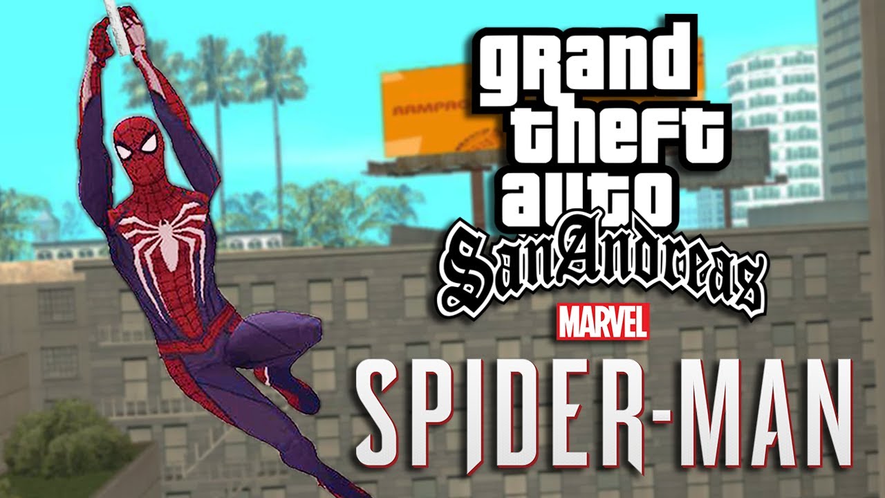 GTA San Andreas | Mod Marvel's Spider-Man PS4 (2020) - Loquendo - YouTube