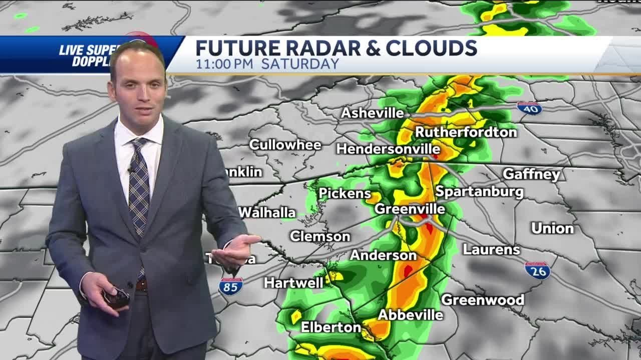 Weekend rain timing - YouTube