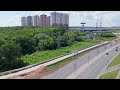Вдоль Московского шоссе уложили временную дорогу для строительства жилых домов