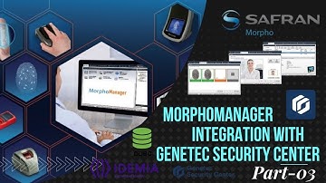 Configuring MorphoManager to work with Security Center | MorphoManager integration with Genetec |P-3