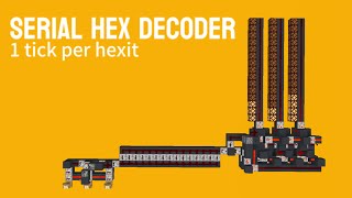 Serial hex decoder