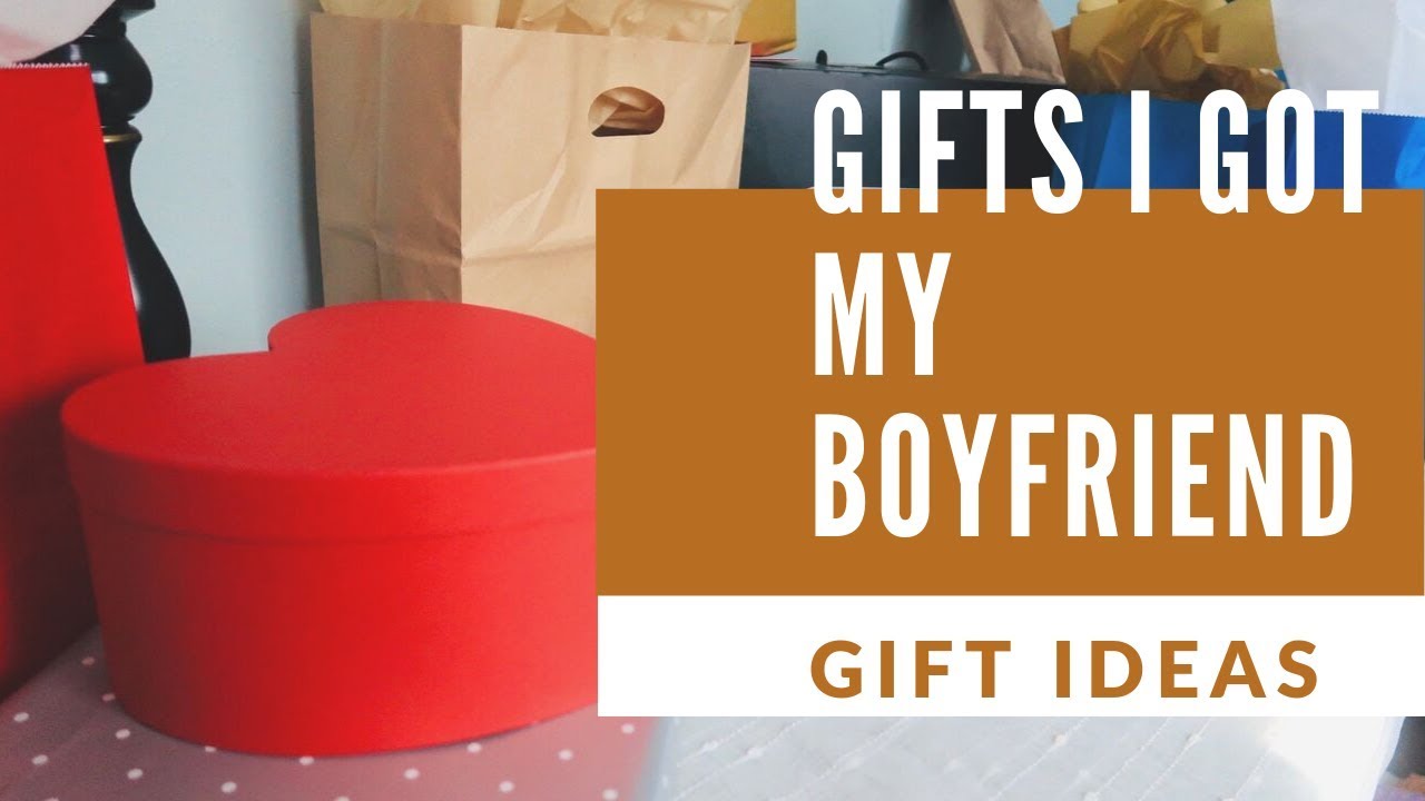 what to get my boyfriend for anniversary