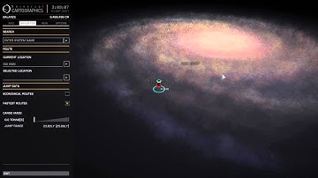 Elite Dangerous Galaxy Map