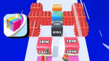Jelly Run 2048 - All Levels Gameplay (iOS & Android) Part 12