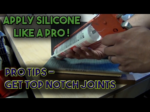 How to Apply Silicone or Caulk like a Pro