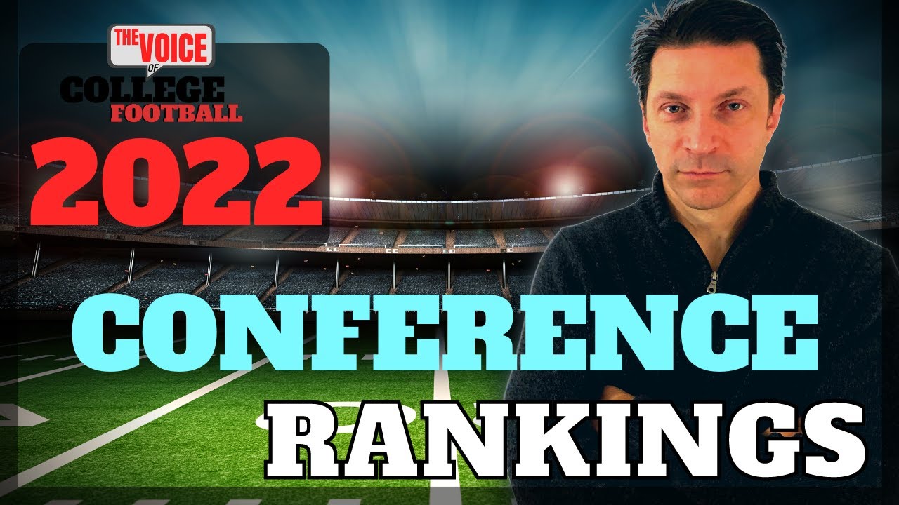 COLLEGE FOOTBALL CONFERENCE RANKINGS / Week 4 - YouTube