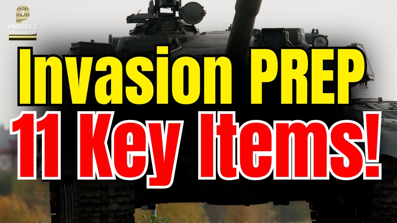 Invasion Alert Invasion Alert 11 Items You Must STOCKPILE Now! - YouTube