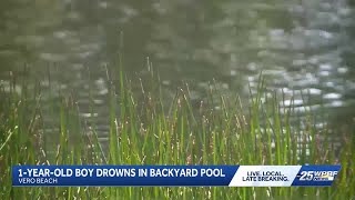 1-year-old boy dies after drowning in Indian River County pool
