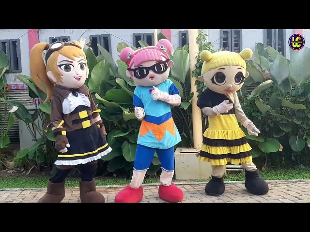 Badut Lucu Joget Tiktok Asyik Banget~ Badut Mobile Legend Badut Marsha class=