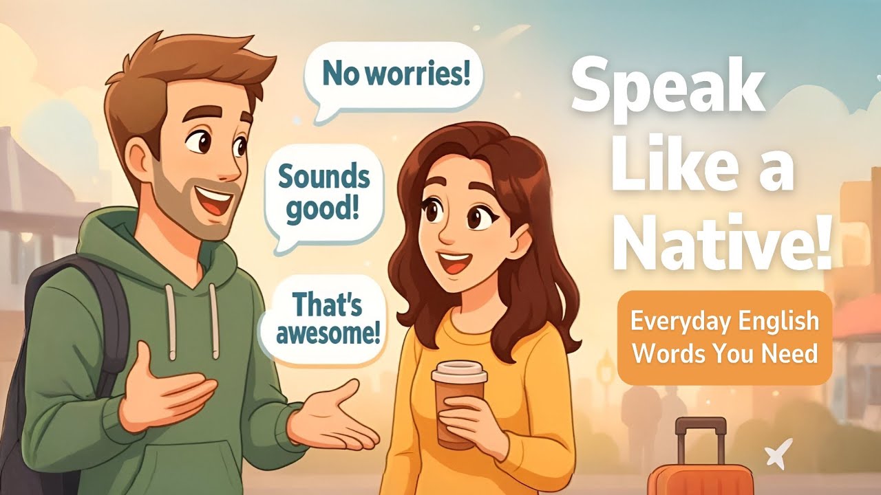 Everyday English Words You MUST Know to Speak Like a NATIVE | English Conversation Practice