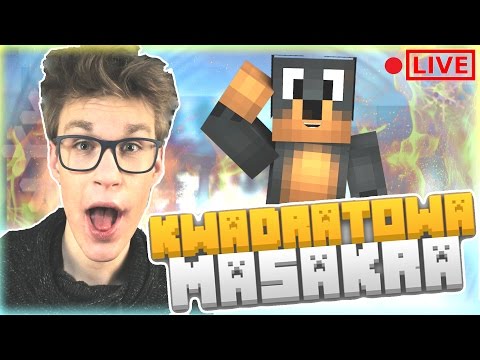 [ LIVE ] - KWADRATOWA MASAKRA | BEAN BOOZLED CHALLENGE ( ͡° ͜ʖ ͡° ) w Minecraft 1.11 - [ LIVE ] - KWADRATOWA MASAKRA | BEAN BOOZLED CHALLENGE ( ͡° ͜ʖ ͡° ) w Minecraft 1.11