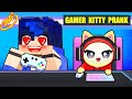 APHMAU Playing as a Gamer Kitten Pranker in Minecraft 360°!