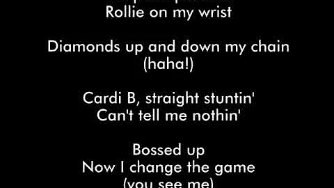 Bruno Mars ft. Cardi B - Finesse (REMIX) Lyrics