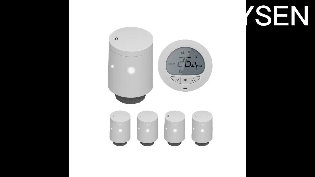 HY701 Hysen radiator heating thermostat valve for smart home YouTube
