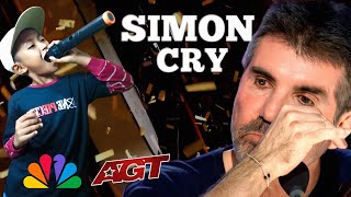 American got talent 2024 Simon cry listen to this child's extraordinary voice Air Supply Goodbye