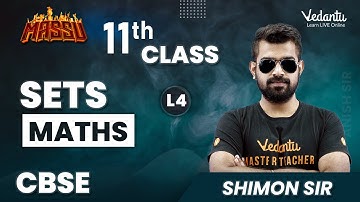 Sets Class 11 Maths CBSE 2024 | Massu | Shimon Sir | V Master Tamil | #cbse2024