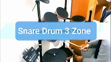 Membuat Kit Drum Elektronik Menggunakan Modul Yamaha DTX452K ( Part #2 Pad Snare 3 Zone )