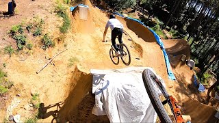 FINALLY BACK RIDING THE DIRT JUMPS!!