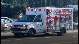 *MY FIRST CATCH OF 2022* Awesome Livery! - Pacific West Ambulance unknown unit responding Code 3!