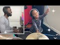 Adorable 2yr old prodigy plays her new song for dad!