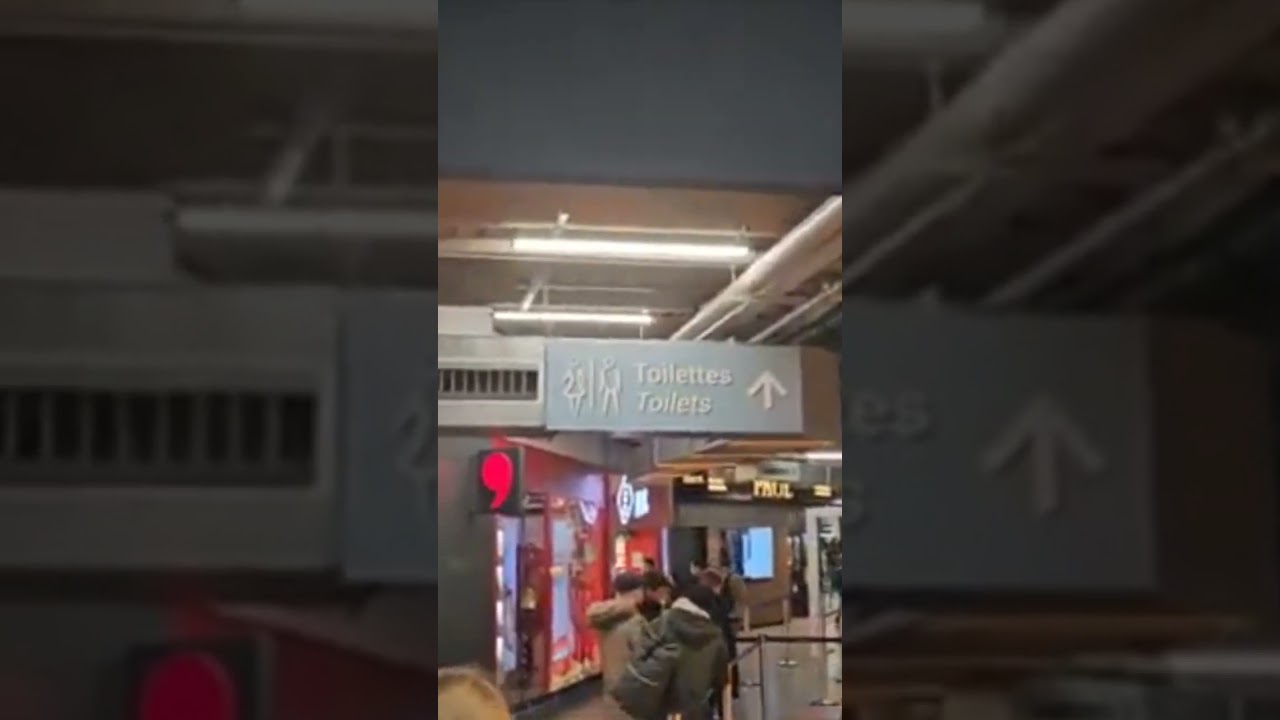 Entering Paris Beauvais Airport 