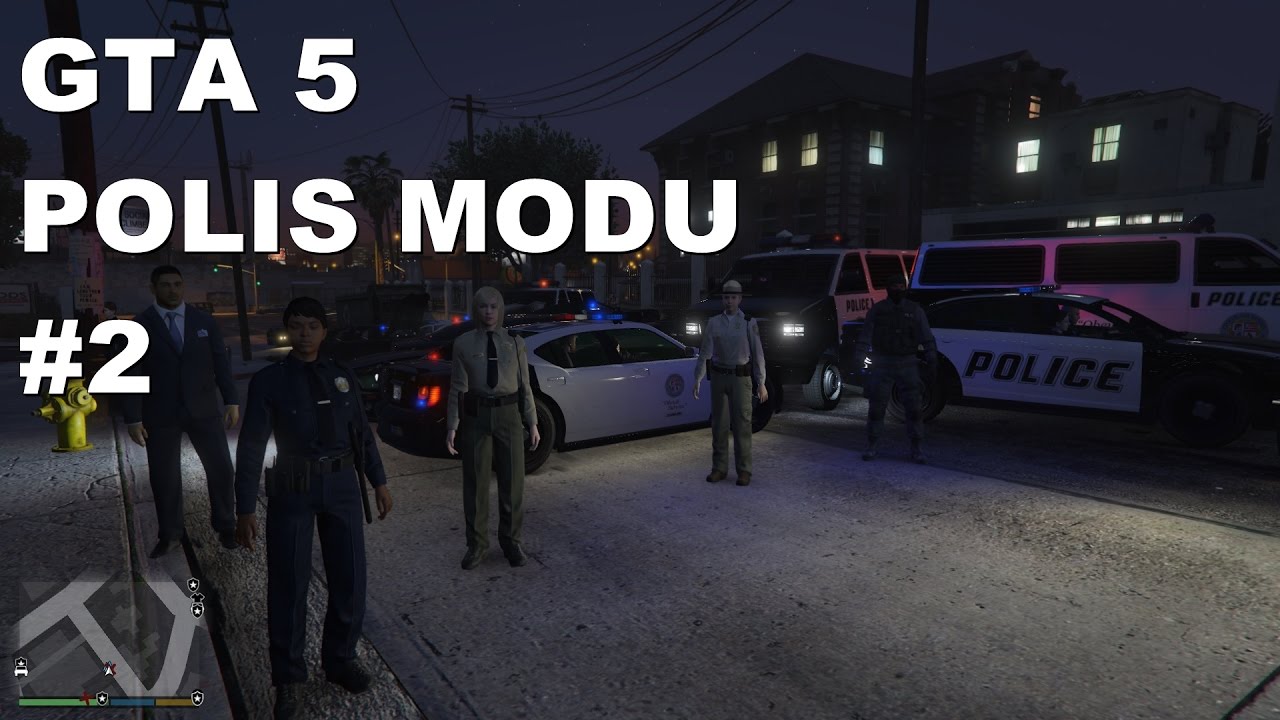 Gta 5 PC Polis Olma Modu 2 YouTube
