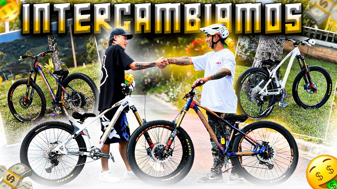 Cambié de bicicleta con Escobar rider😱🤝🏼