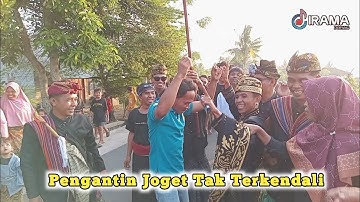 Momen Dimana Pengantin Laki² Ini Joget Tak Terkendali Mendengarkan Duet Nia Dirgha Feat Rian Modjoe