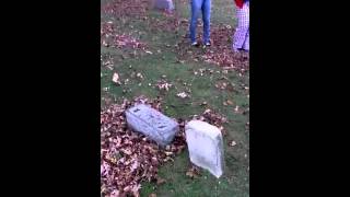 Anthropology tour of lakeside cemetery