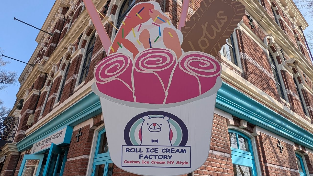 2025/03/08🌺ハウステンボス🌺ロール，アイスクリーム，ファクトリー🍦